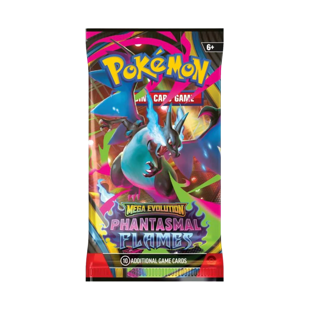 Pokémon Mega Evolution: Phantasmal Flames Booster Pack (English)