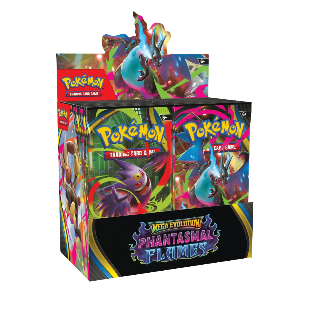 POKÉMON MEGA EVOLUTION PHANTASMAL FLAMES BOOSTER BOX (ENGLISH)